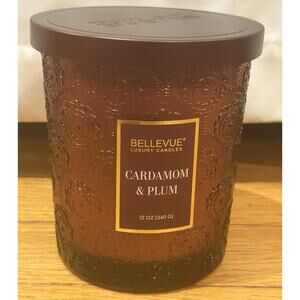New Bellevue Cardamom & Plum 12 oz Candle